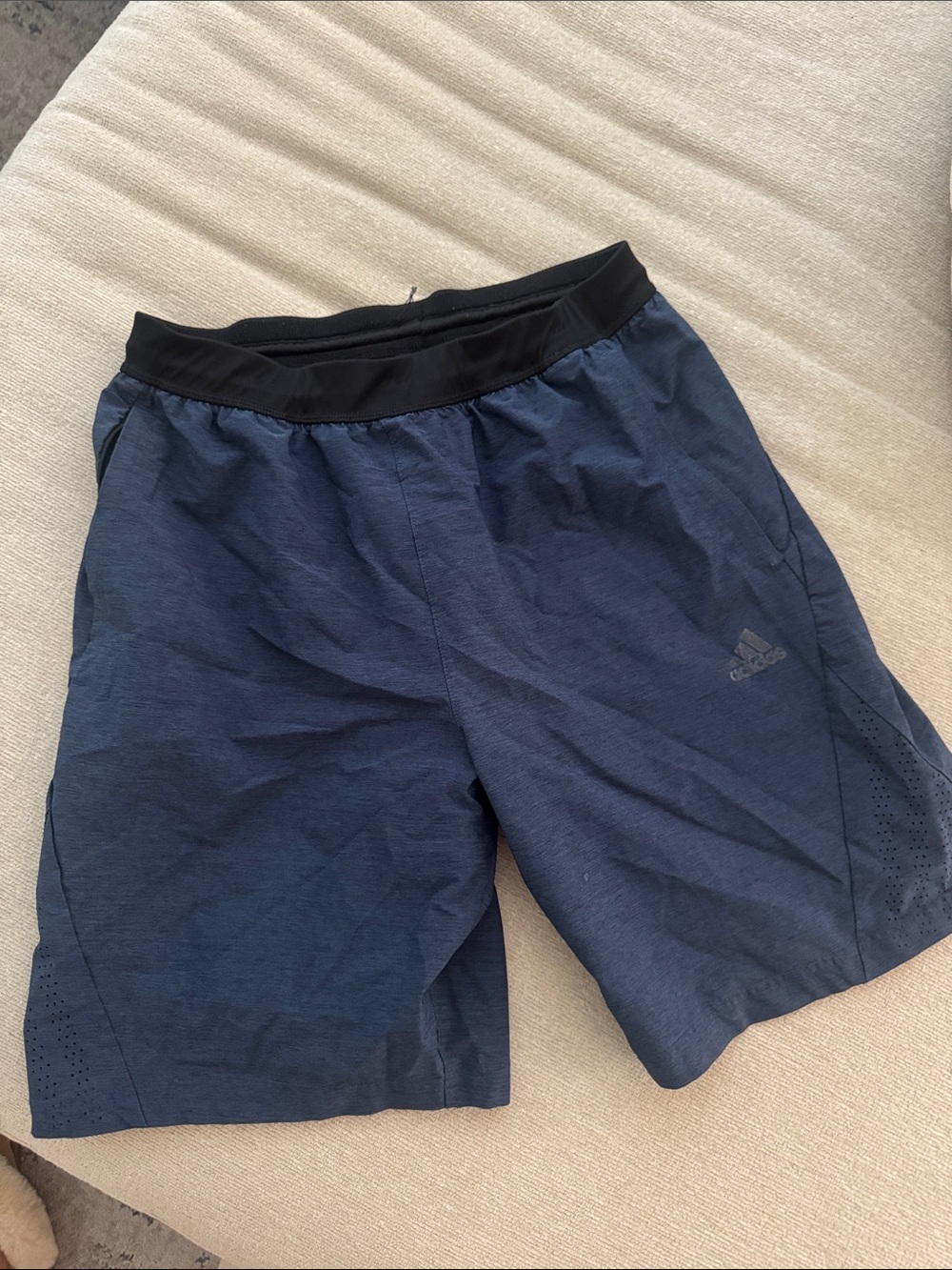 Adidas Men's navy shorts